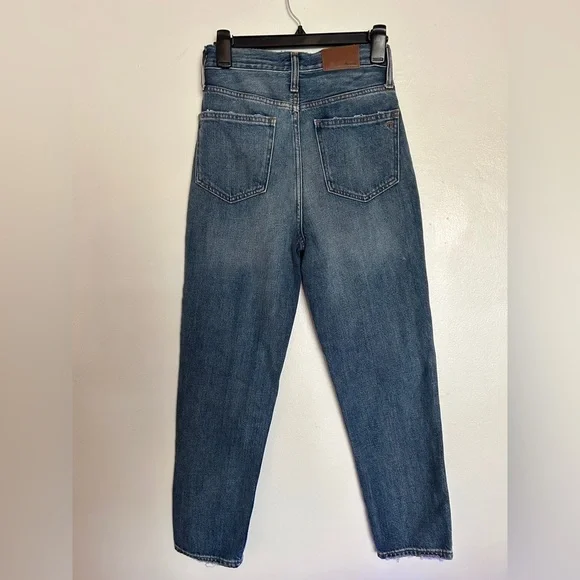 Madewell Mom Jeans in Medium Wash Size 25 NWT - Picture 5 of 10